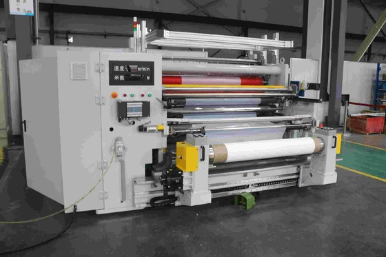 Schnittbreite Max. 1500MM Streckfilm-Schneidmaschine Papier-Rewinder-Maschine