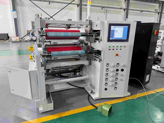 Großes Touchscreen Mensch-Maschine-Betriebssystem Schneidmaschine Stahlspule Schneidmaschine