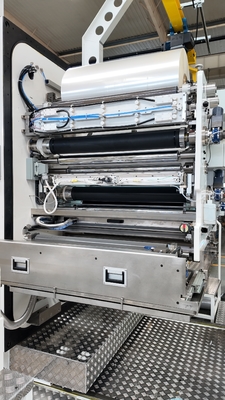 Kontinuierliche Aluminium- und Aluminium-/Zinkmetallisierung mit Kondensator-Vakuummetallisierer